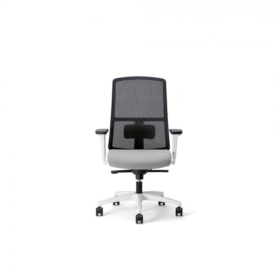Scaun operativ Nahu Essential Armonia White 01
